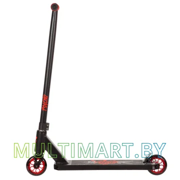 Самокат Novatrack Psycho 100A.PSYCHOP1.BK22 (черный/красный, 2022) картинка 2